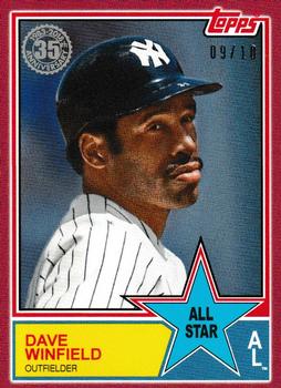 2018 Topps On-Demand Mini - 1983 All-Stars Red #83AS-66 Dave Winfield Front