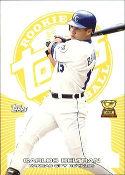2005 Topps Rookie Cup - Yellow #116 Carlos Beltran Front
