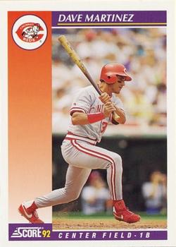 1992 Score Rookie & Traded #33T Dave Martinez Front