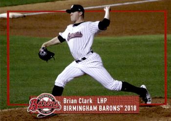 2018 Grandstand Birmingham Barons #NNO Brian Clark Front