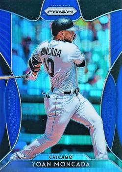 2019 Panini Prizm - Blue #56 Yoan Moncada Front