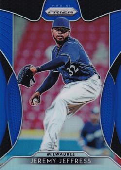 2019 Panini Prizm - Blue #86 Jeremy Jeffress Front