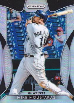 2019 Panini Prizm - Silver #124 Mike Moustakas Front