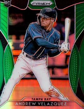 2019 Panini Prizm - Green #253 Andrew Velazquez Front