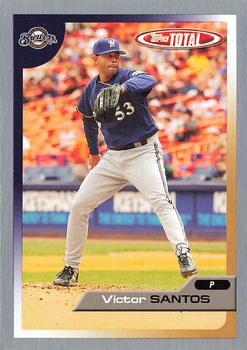 2005 Topps Total - Silver #198 Victor Santos Front