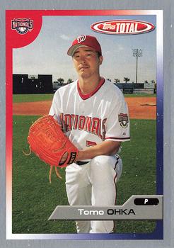 2005 Topps Total - Silver #287 Tomo Ohka Front