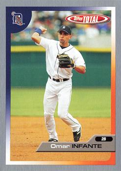 2005 Topps Total - Silver #402 Omar Infante Front