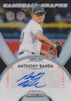 2019 Panini Prizm - Game Ball Graphs #GB-AB Anthony Banda Front