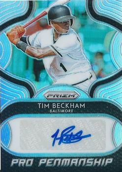 2019 Panini Prizm - Pro Penmanship #PP-TB Tim Beckham Front