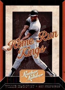 2019 Panini Leather & Lumber - Home Run Kings #HRK-3 Willie McCovey Front