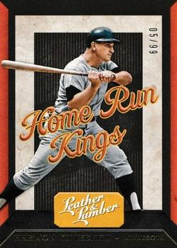 2019 Panini Leather & Lumber - Home Run Kings Gold #HRK-4 Harmon Killebrew Front