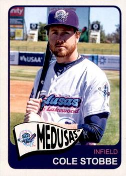 2019 Choice Medusas de Lakewood #25 Cole Stobbe Front