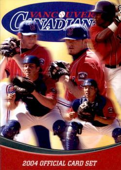 2004 Vancouver Canadians #NNO Header Front