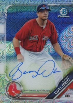 2019 Bowman - Autographs Mojo #BMA-BD Bobby Dalbec Front