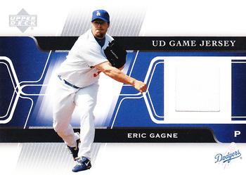 2005 Upper Deck - UD Game Jerseys #GJ-EG Eric Gagne Front