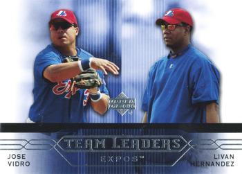 2005 Upper Deck - Retro #278 Jose Vidro / Livan Hernandez Front