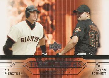 2005 Upper Deck - Retro #285 A.J. Pierzynski / Jason Schmidt Front