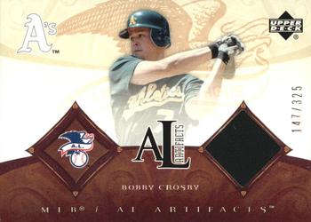 2005 Upper Deck Artifacts - AL/NL Artifacts #AL-BC Bobby Crosby Front