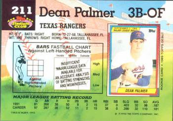 Dean Palmer Texas Rangers 1993 Cooperstown Vintage Unsigned -  Norway
