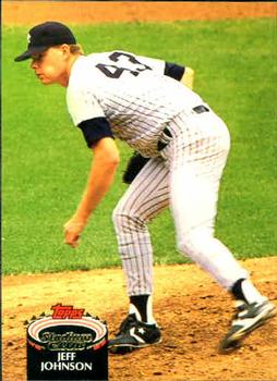 1992 Stadium Club #471 Jeff Johnson Front