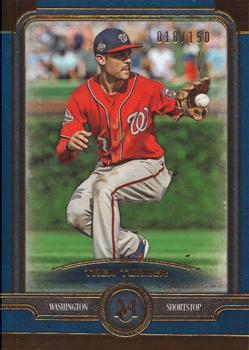 2019 Topps Museum Collection - Sapphire #96 Trea Turner Front