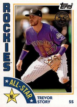 2019 Topps - 1984 Topps Baseball 35th Anniversary All-Stars #84AS-TS Trevor Story Front