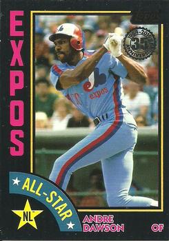 2019 Topps - 1984 Topps Baseball 35th Anniversary All-Stars Black #84AS-AD Andre Dawson Front