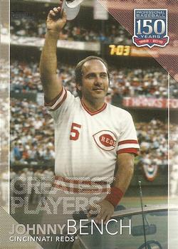 2019 Topps - 150 Years of Professional Baseball - Greatest Players #GP-4 Johnny Bench Front