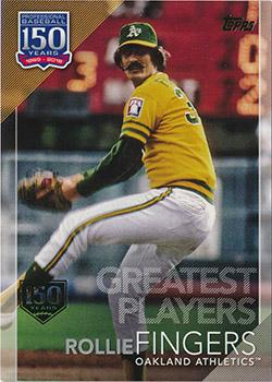 2019 Topps - 150 Years of Professional Baseball - Greatest Players 150th Anniversary #GP-34 Rollie Fingers Front
