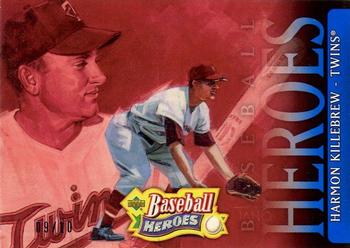 2005 Upper Deck Baseball Heroes - Blue #35 Harmon Killebrew Front