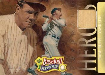 2005 Upper Deck Baseball Heroes - Memorabilia #105 Babe Ruth Front
