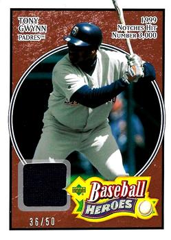 2005 Upper Deck Baseball Heroes - Memorabilia Bronze #84 Tony Gwynn Front