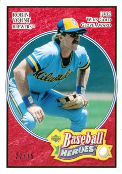 2005 Upper Deck Baseball Heroes - Red #62 Robin Yount Front