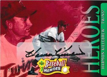 2005 Upper Deck Baseball Heroes - Signature Emerald #35 Harmon Killebrew Front