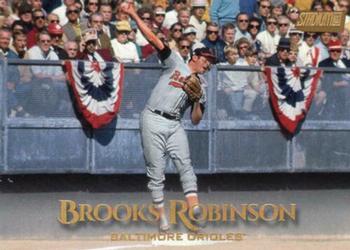 2019 Stadium Club - Gold Rainbow Foilboard #12 Brooks Robinson Front