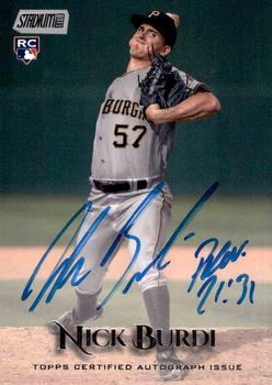 2019 Stadium Club - Autographs #SCA-NB Nick Burdi Front