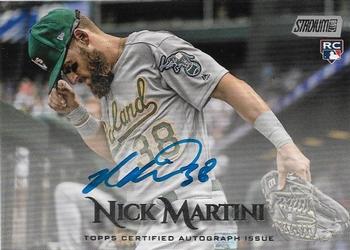 2019 Stadium Club - Autographs #SCA-NM Nick Martini Front