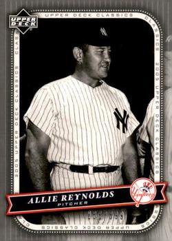 2005 Upper Deck Classics - Silver #3 Allie Reynolds Front