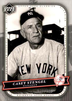 2005 Upper Deck Classics - Silver #52 Casey Stengel Front