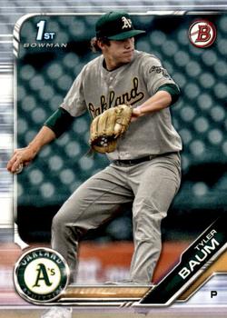 2019 Bowman Draft #BD-109 Tyler Baum Front