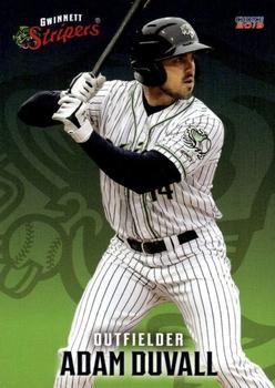 2019 Choice Gwinnett Stripers #10 Adam Duvall Front