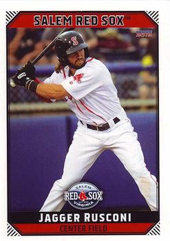 2019 Choice Salem Red Sox #23 Jagger Rusconi Front