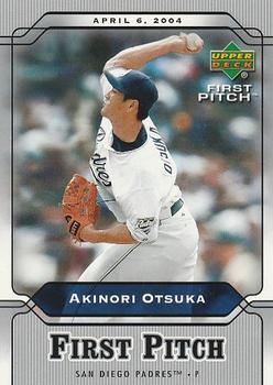 2005 Upper Deck First Pitch - First Pitch Box Toppers #FP-10 Akinori Otsuka Front