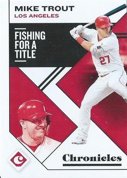 2019 Panini Chronicles #37 Mike Trout Front