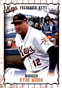 2019 Choice Frederick Keys #31 Ryan Minor Front