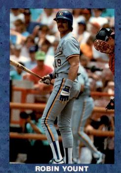 1990 Milwaukee Brewers Blue Border (unlicensed) #NNO Robin Yount Front