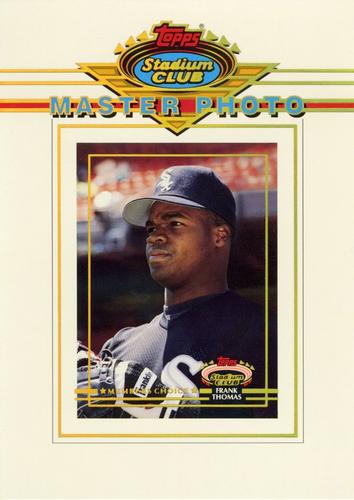 1992 Stadium Club - Master Photos #NNO Frank Thomas Front