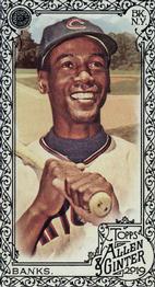 2019 Topps Allen & Ginter - Mini Black Border #20 Ernie Banks Front