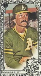 2019 Topps Allen & Ginter - Mini Black Border #48 Dennis Eckersley Front