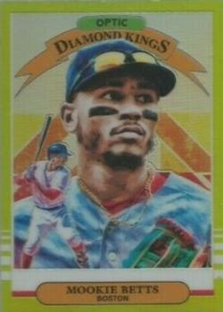 2019 Donruss Optic - Lime Green #1 Mookie Betts Front